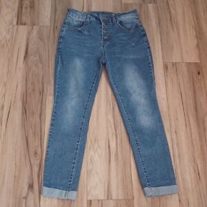 J1 - Classic Blue Women's Jeans. Size L